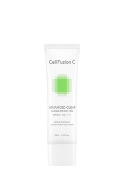 Cell Fusion C Advanced Clear Sunscreen 100 SPF 50+ PA++++ - krem przeciwsłoneczny do skóry tłustej i problematycznej - 50ml