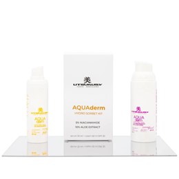 Utsukusy Aqua Derm Daily Care Kit - zestaw nawilżająco-kojący - 30ml + 50ml