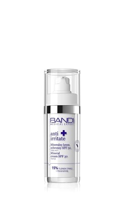 Bandi Anti Irritate Mineral Cream Tinted (SPF30) - mineralny krem ochronny tonujący - 30ml