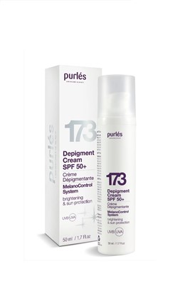 Purles 173 Depigment Cream (SPF50+) - krem depigmentujący - 50ml